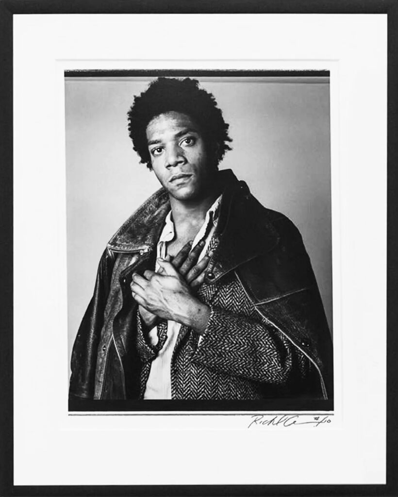 Richard Corman - Basquiat A Portrait III, 1984 - Pinto Gallery