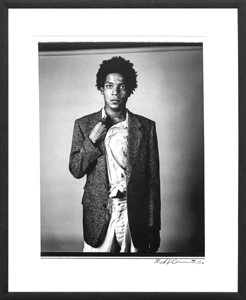 Richard Corman - Basquiat A Portrait IV, 1984 - Pinto Gallery