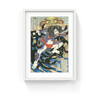 Rori Hakucho Chojun, After 1842-Utagawa Kuniyoshi-Pinto Gallery