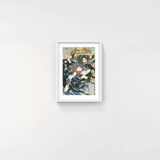 Rori Hakucho Chojun, After 1842-Utagawa Kuniyoshi-Pinto Gallery