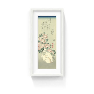 Roses and Puppies, After 1830-Utagawa Hiroshige (Andō Hiroshige)-Pinto Gallery