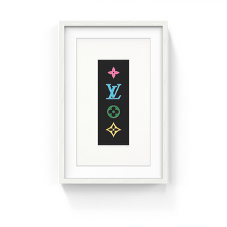 SUPERFLAT Colorful Monogram < Black >, 2003-Takashi Murakami-Pinto Gallery