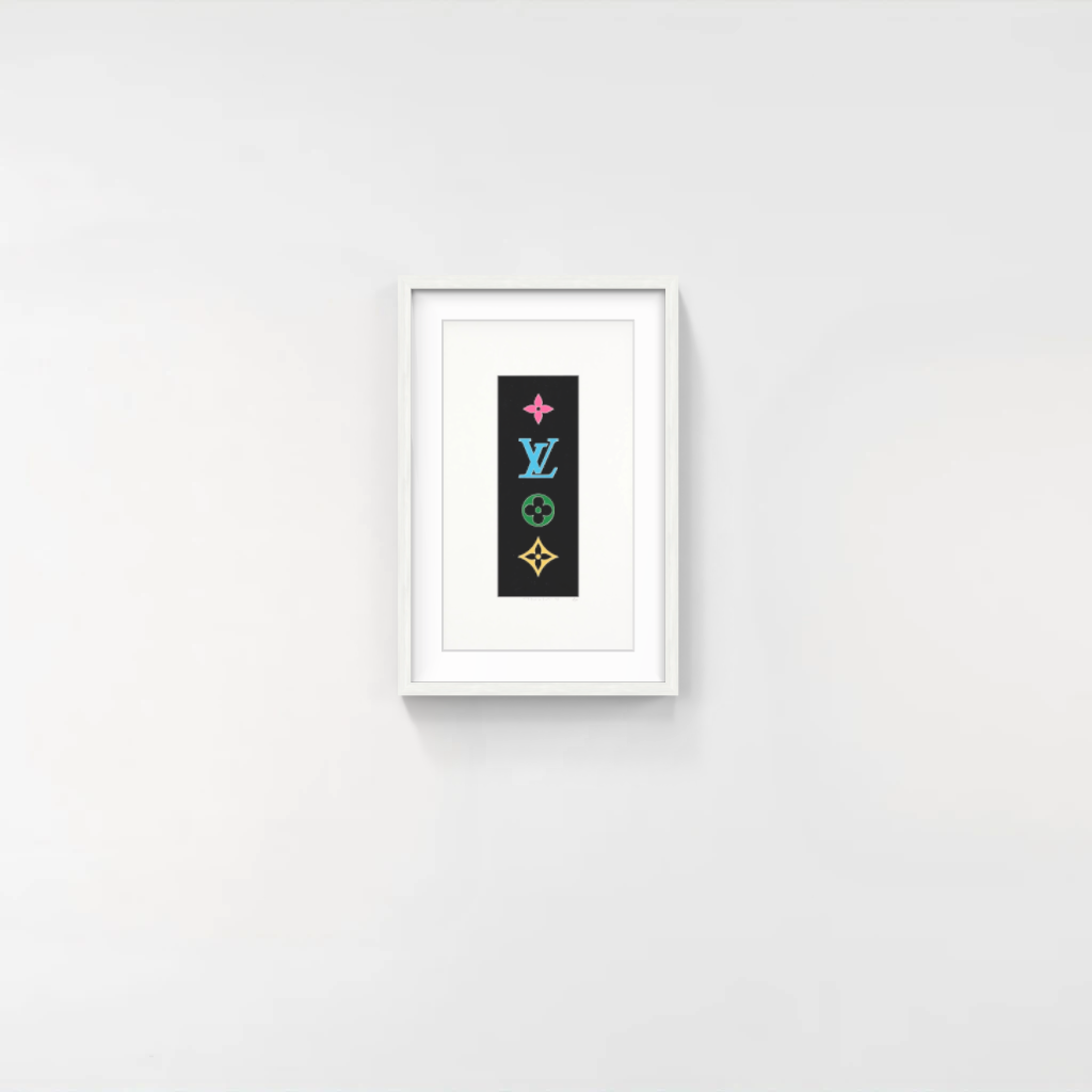 Takashi Murakami | SUPERFLAT Colorful Monogram < Black &gt