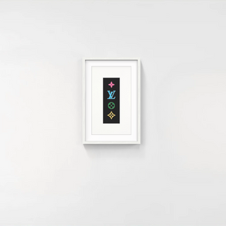 SUPERFLAT Colorful Monogram < Black >, 2003-Takashi Murakami-Pinto Gallery