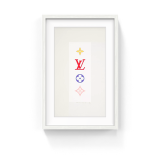 SUPERFLAT Colorful Monogram < White >, 2003-Takashi Murakami-Pinto Gallery