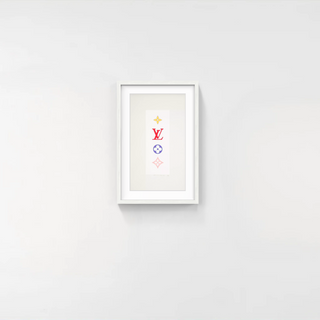 SUPERFLAT Colorful Monogram < White >, 2003-Takashi Murakami-Pinto Gallery