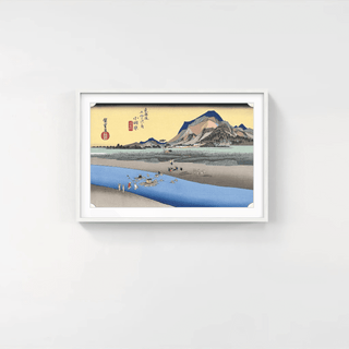 Sakawa River, Odawara, After 1833-Utagawa Hiroshige (Andō Hiroshige)-Pinto Gallery