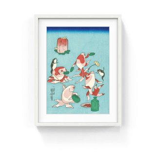 Sake No Zashiki (A Drinking Party), After 1842-Utagawa Kuniyoshi-Pinto Gallery