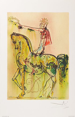 Salvador Dalí - Chevalier Romain (The Roman Cavalier), 1983 - Pinto Gallery