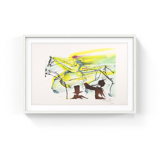Salvador Dalí - Le Cheval de Course (Race Horse), 1983 - Pinto Gallery