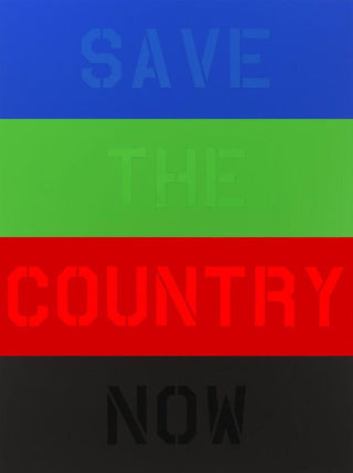 Save The Country Now, 2011-Deborah Kass-Pinto Gallery