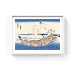 Sea of Kazusa Province, After 1830-Katsushika Hokusai-Pinto Gallery
