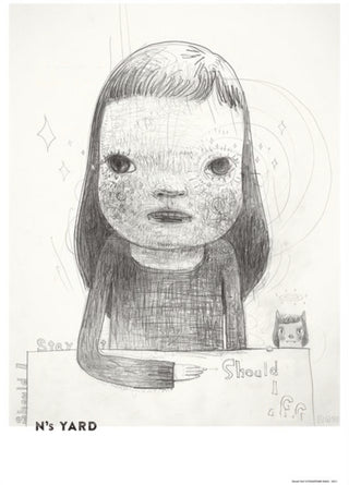 Should I Go?, 2021-Yoshitomo Nara-Pinto Gallery