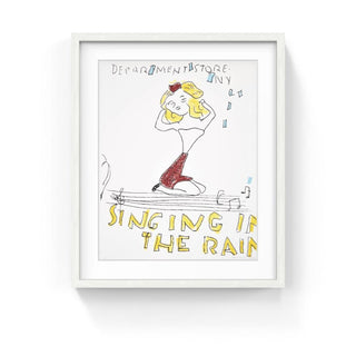 Singing In The Rain, 2019-Rose Wylie-Pinto Gallery
