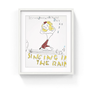Singing In The Rain, 2019-Rose Wylie-Pinto Gallery