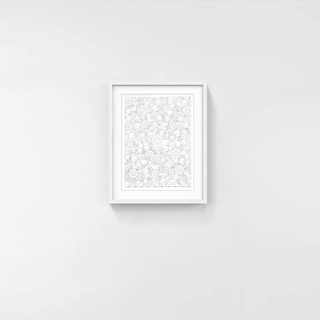 Skulls & Flower (White), 2018-Takashi Murakami-Pinto Gallery