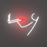 Smoking LED Neon Sign, 2024