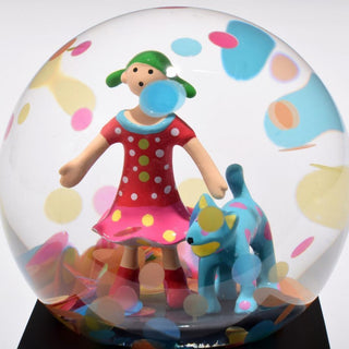 Snow Globe (Hi, Konnichiwa!), 2019-Yayoi Kusama-Pinto Gallery