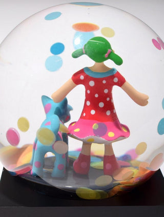 Snow Globe (Hi, Konnichiwa!), 2019-Yayoi Kusama-Pinto Gallery