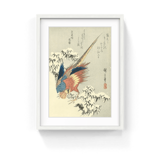 Snow-covered Bamboo and Pheasant, After 1830-Utagawa Hiroshige (Andō Hiroshige)-Pinto Gallery