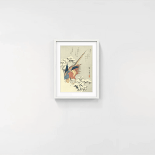 Snow-covered Bamboo and Pheasant, After 1830-Utagawa Hiroshige (Andō Hiroshige)-Pinto Gallery