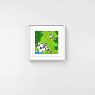 Soaring and Incoming - In the Meadow -, 2023-Takashi Murakami-Pinto Gallery