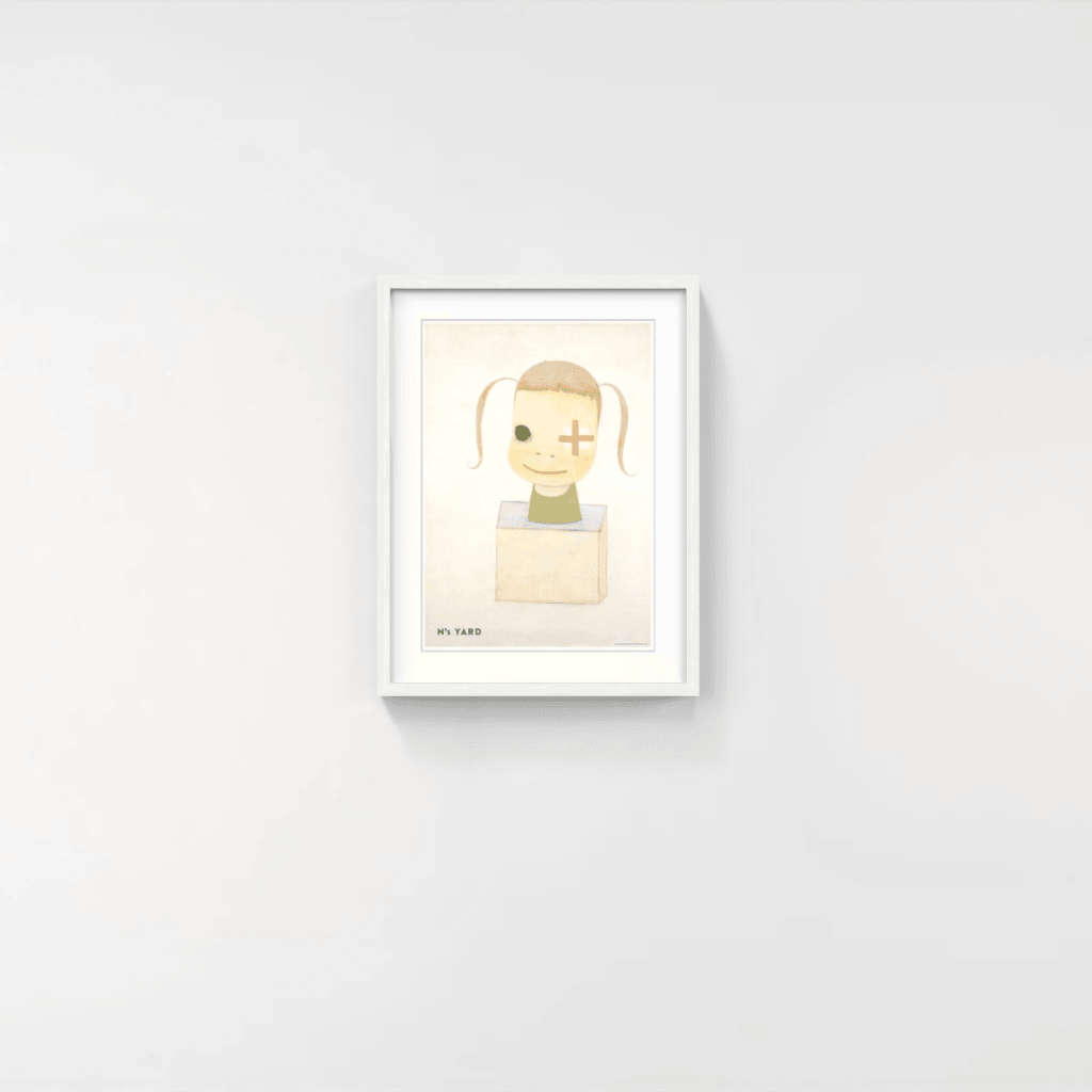 Yoshitomo Nara | Sorry Couldn't Draw the Left Eye!, 2021 – Pinto