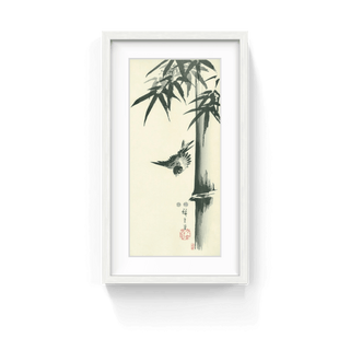 Sparrows and Bamboo, After 1835-Utagawa Hiroshige (Andō Hiroshige)-Pinto Gallery
