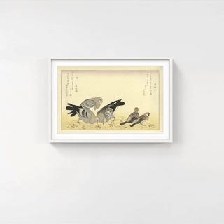Sparrows and Doves, After 1792-Kitagawa Utamaro-Pinto Gallery