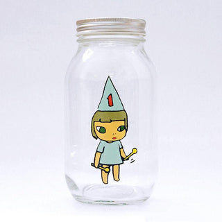 Storage Jar Gril Large (Set of 3), 2020-Yoshitomo Nara-Pinto Gallery