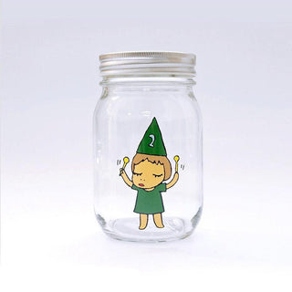 Storage Jar Gril Medium (Set of 3), 2020-Yoshitomo Nara-Pinto Gallery