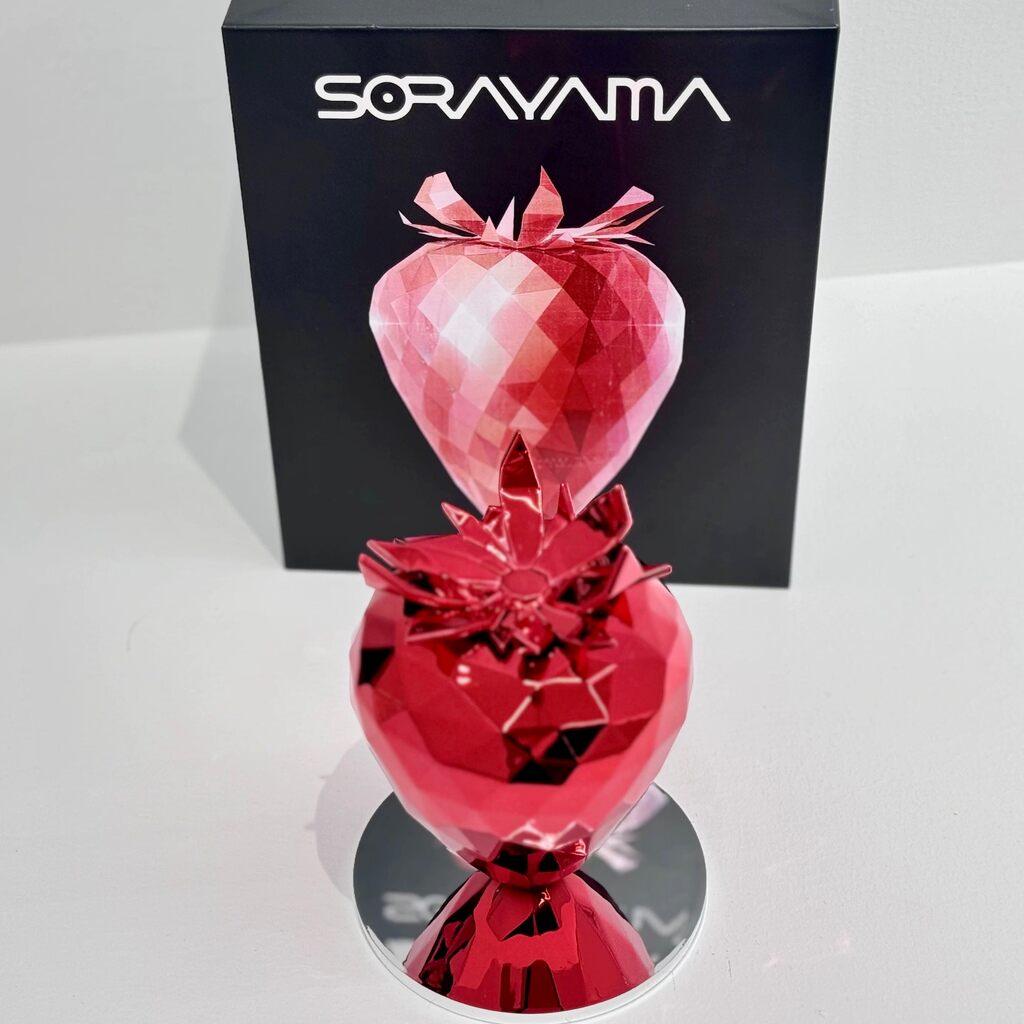Hajime Sorayama | Strawberry (Red), 2025 – Pinto Gallery