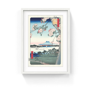 Suijin Grove and Massaki on the Sumida River, After 1856-Utagawa Hiroshige (Andō Hiroshige)-Pinto Gallery