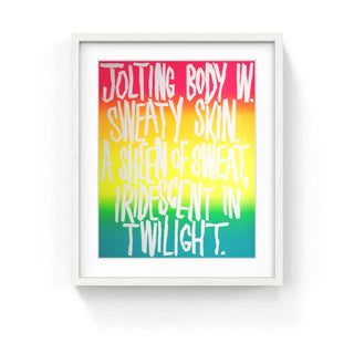 Sweat, 2016-Eddie Peake-Pinto Gallery