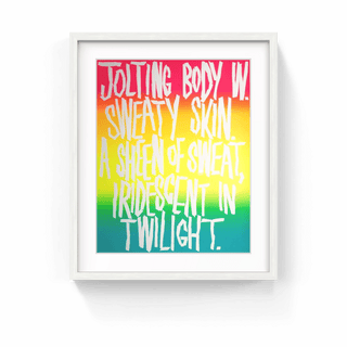 Sweat, 2016-Eddie Peake-Pinto Gallery
