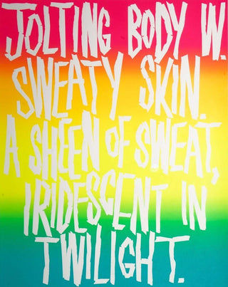 Sweat, 2016-Eddie Peake-Pinto Gallery