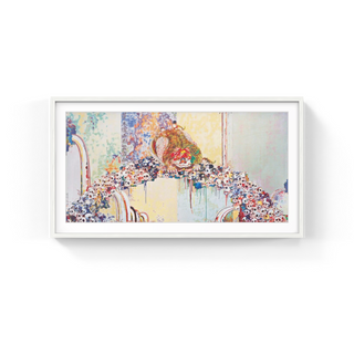 Takashi Murakami - A Picture Of The Blessed Lion Who Stares At Death, 2010 - Pinto Gallery