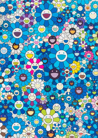 Takashi Murakami - An Homage to IKB, 1957 D, 2012 - Pinto Gallery