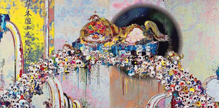 Takashi Murakami - As The Interdimensional Waves Run Through Me, I Can Distinguish Between The Voices Of Angel And Devil!, 2012 - Pinto Gallery