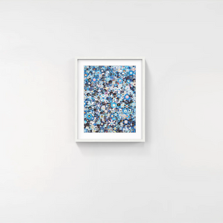 Takashi Murakami - Blue Flower & Skulls, 2016 - Pinto Gallery