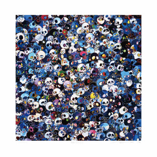 Takashi Murakami - Blue Skulls, 2025 - Pinto Gallery