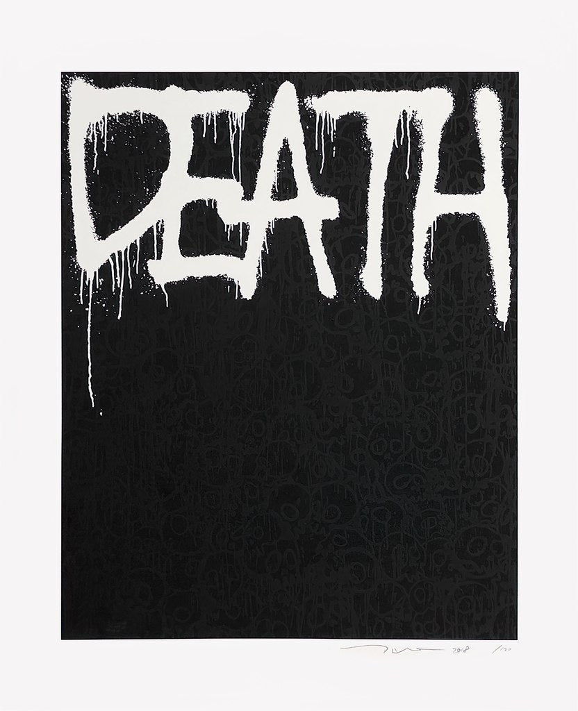 Takashi Murakami - Death Black, 2018 - Pinto Gallery