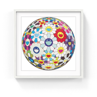 Takashi Murakami - Flower Ball (3-D) Sequoia sempervirens, 2013 - Pinto Gallery