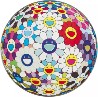 Takashi Murakami - Flower Ball (3-D) Sequoia sempervirens, 2013 - Pinto Gallery