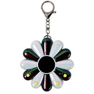 Takashi Murakami - Flower Go Walk Color (Aurora: Black x White), 2022 - Pinto Gallery
