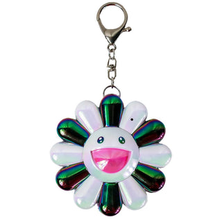 Takashi Murakami - Flower Go Walk Color (Aurora: Black x White), 2022 - Pinto Gallery