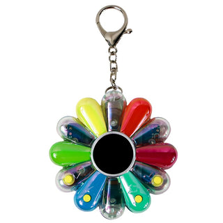 Takashi Murakami - Flower Go Walk Color (Aurora: Multi x White), 2022 - Pinto Gallery