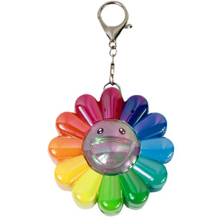 Takashi Murakami - Flower Go Walk Color (Aurora: Rainbow x Clear), 2022 - Pinto Gallery