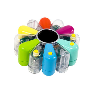 Takashi Murakami - Flower Go Walk Color (Multi x White), 2022 - Pinto Gallery