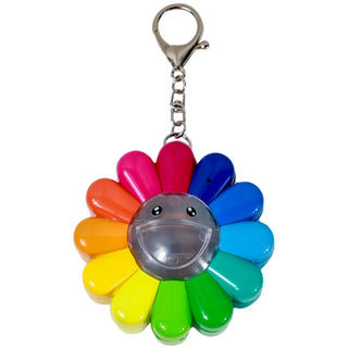 Takashi Murakami - Flower Go Walk Color (Rainbow x Clear), 2022 - Pinto Gallery